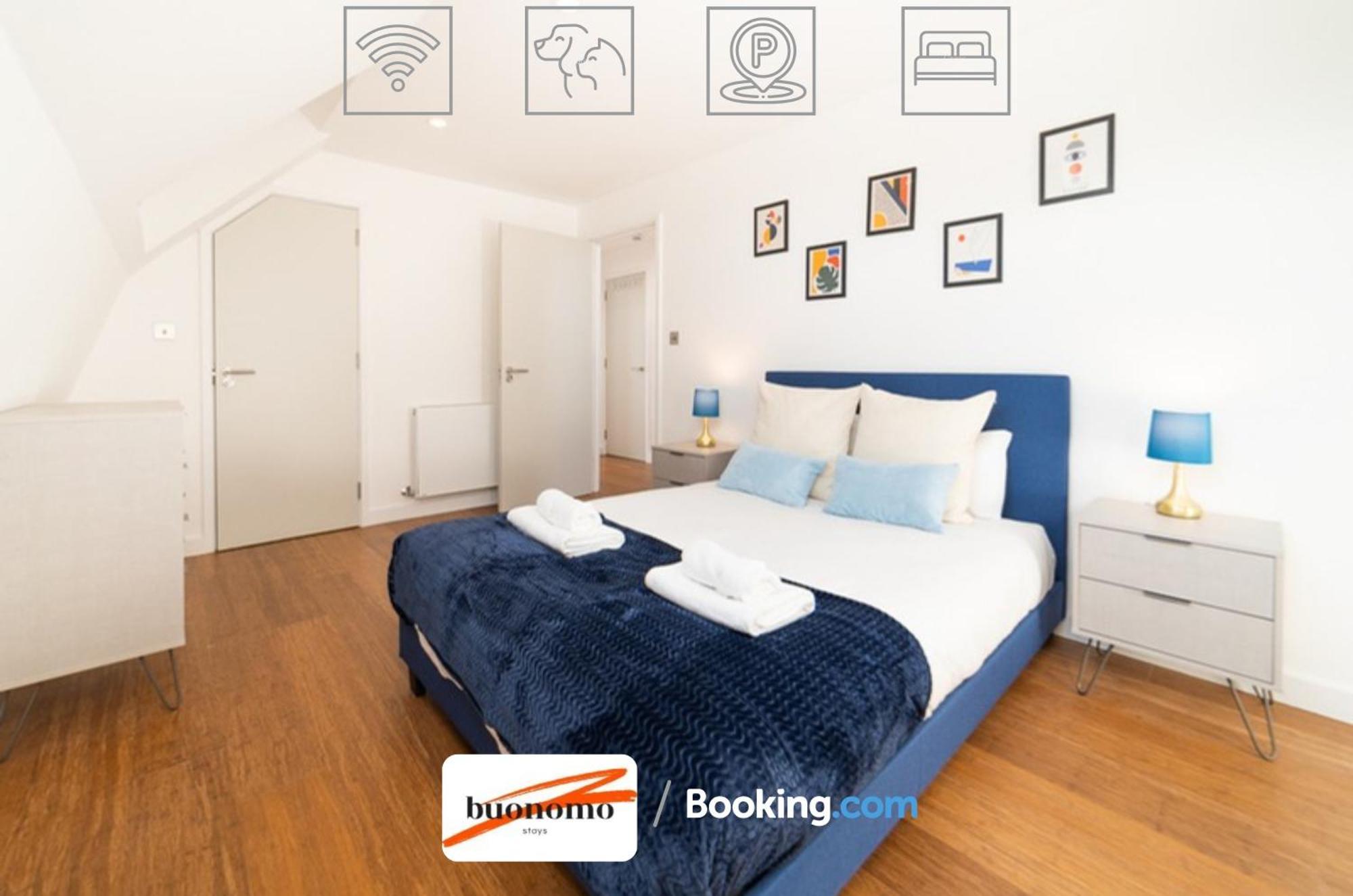 Two Bedroom Apartment At Buonomo Stays Short Lets & Serviced Accommodation Londra Exterior foto
